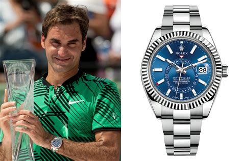 rolex roger|roger federer watches.